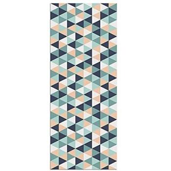 Alfombra Vinílica, Geométrico, 200 x 80 x 0.2 cm, Multicolor, ALV-046
