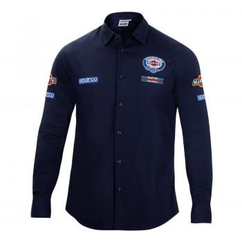 Camisa de Manga Larga Sparco Martini Racing Talla L Azul Marino