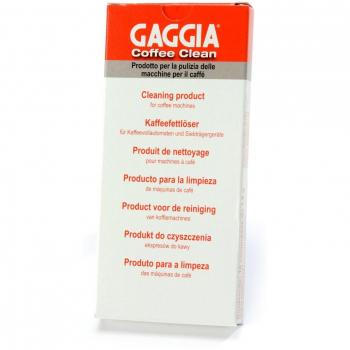 Tabletas de limpieza Gaggia 21001685 - Desengrasantes biodegradables para máquinas de café (6 piezas)