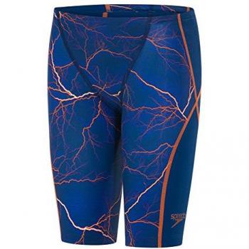 Speedo Fastskin LZR Racer X Jammer Junior – Azul/Fluo naranja, Blue, Black