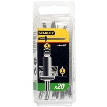 STANLEY 1-PAA54T Remaches de aluminio 4 x 6,5mm