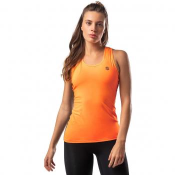 Camiseta Sin Mangas Siroko Volcano Naranja para Mujer