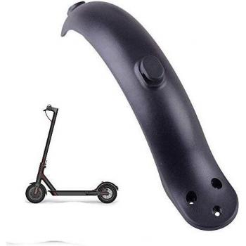 Prenine Guardabarros Trasero Resistente Fácil De Instalar con Piezas De Scooter Eléctrico Compatible con Xiaomi M365 Scooter Eléctrico, Negro