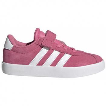adidas VL Court 3.0 Kids Sneakers - Pink Fusion / Cloud White / Grey Four