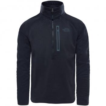 North Face M CANYONLANDS 1/2 ZIP - Polar , Hombre , Negro -