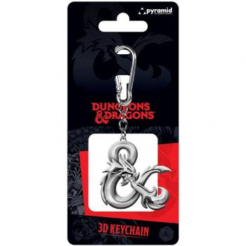 Llavero 3D Ampersand Logo - Dragones y Mazmorras 6 cm
