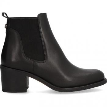 Botín Mujer Alpe 22020805 Negro - Botines de mujer de piel ball lux con suela antideslizante