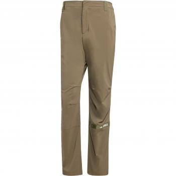 Pantalones de senderismo Adidas Terrex Multi para hombre, color verde, talla 44, fabricados con material ligero y resistente al agua, diseño transpirable y cómodo para actividades al aire libre