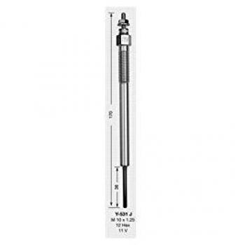Bujía de precalentamiento NGK Medalion D-Power 5467 (versión USA)