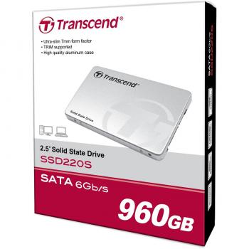 Transcend SSD220S 960GB 2.5-Inch SATA III TLC Solid State Drive
