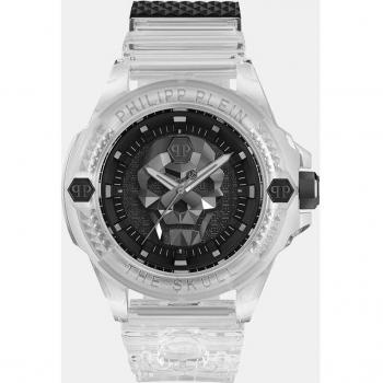 Philipp Plein The $kull Synthetic Men's Watch, White, ONE SIZE
