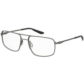 Montura de gafas Under Armour Hombre UA-5007-G-R80F518, características: diseño moderno, color R80 (rojo), tamaño 55, adecuada para corrección visual