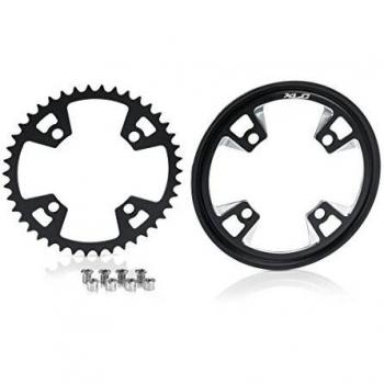 XLC 2502850600 Plato CR-E02 para Sistemas Bosch, Negro, Talla única