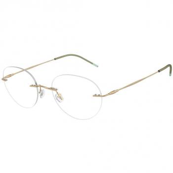 Giorgio Armani AR5147 3002 Armazones para Hombre Dorados Lentes Recetadas 50