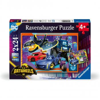 Ravensburger Puzzle 2x24 Piezas Batwheels