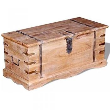 vidaXL Storage Chest Acacia Wood