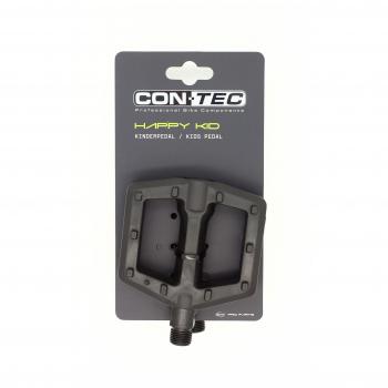 CONTEC Kinderpedal 'Happy Kid' SB-verpackt, 9/16', Kunststoff-Körper, mit Reflektor, schwarz