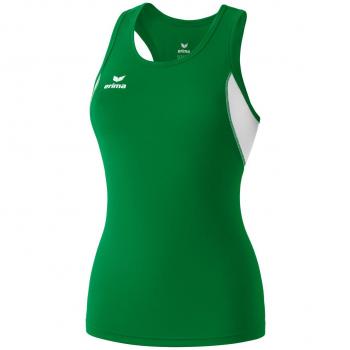 Erima - Camiseta deportiva sin mangas para mujer verde verde/blanco Talla:34