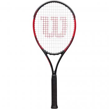 Wilson F-tek 100 Tennis Racket, Adultos Unisex, Red/Black, L2