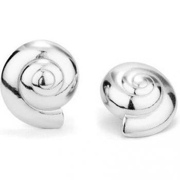 Pendientes Inner paradise de plata platino