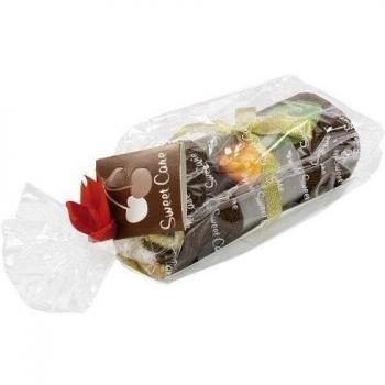 Juego de chocolate-papel de vainilla - 2 toallas de fruta con cierre magnético