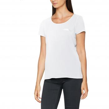VERO MODA Vmsasha Ss Top a Noos, Camiseta sin Mangas para Mujer, Blanco