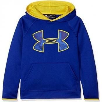 Under Armour AF Big Logo Hoody Sudadera, Niños, Azul