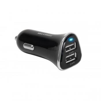 Cargador de coche Fonestar USB-2CAR con 2 puertos USB y salida de 3.4A