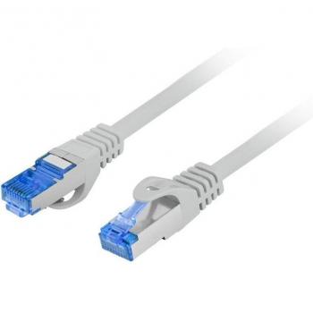 Lanberg PCF6A-10CC-0500-S Cable de Red RJ45 Cat.6A S/FTP LSZH CCA 5m Fluke Passed Gris