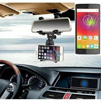 Sostenedor del montaje espejo retrovisor para Cubot S600, negro | Escuadra de coches - K-S-Trade