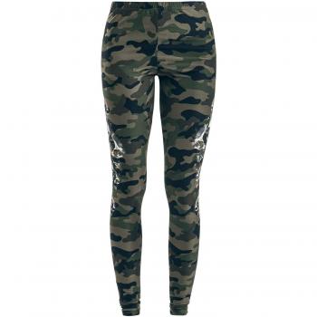 Rock Rebel by EMP Built For Comfort Leggings Camuflaje L