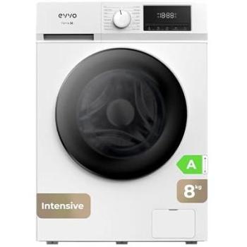 Lavadora Evvo Terra N 8 Kg Carga Frontal, 1400 RPM, Clase Energética A, Motor E-Drive Inverter, 16 Programas con Lavado Rápido de 15'