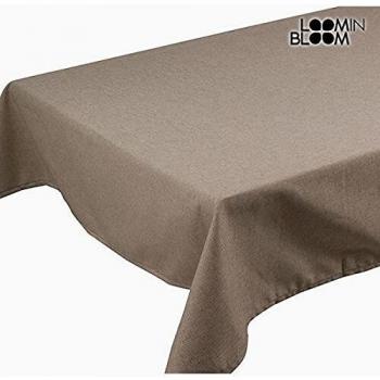 BigBuy Home S0107584 Mantel Panama Marrón, Materiales Varios, 30 X 45 X 0.5 Cm