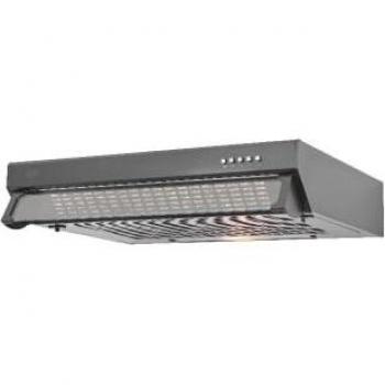 Campana Extractora 60 cm Inox y Negra Cooke & Lewis