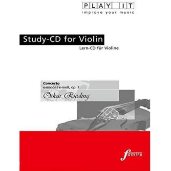 Concerto Op.7,E-Moll - Study-CD for Violin