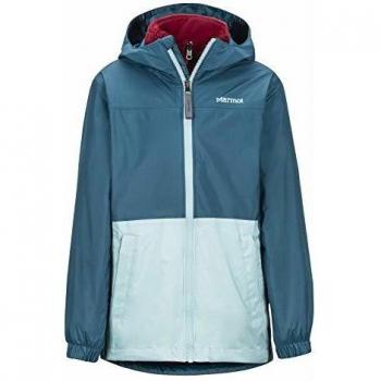 Marmot Precip Eco Comp - Chaqueta para niño, Niños, Chaqueta, 46040-3558-5-L, Azul moroccano., large