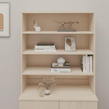 vidaXL Top for Highboard HAMAR Honey Brown 90x30x100cm Solid Wood Pine
