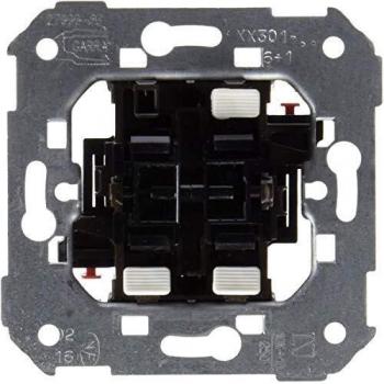 Kontakt-Simon 75301-39 Pulsador simple e interruptor de 2 vías - 2 botones 10AX