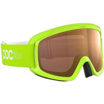 Máscara de Esquí POC POCito Opsin Verde Amarillo con Lente Clarity Infantil