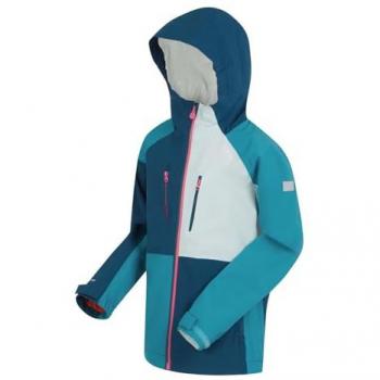 Regatta Highton V Waterproof Jacket for Kids, Moroccan Blue, Size 15-16 Years