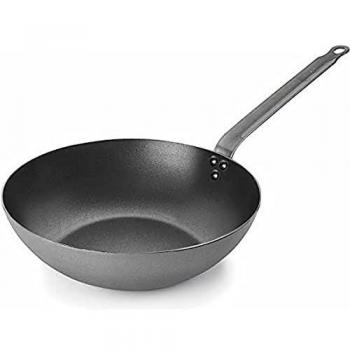Lacor 63829 - Wok Antiadherente Ferrum, 28 cm, Gris