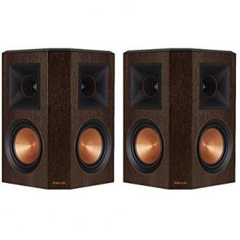 Altoparlante Klipsch RP-502S de 100 W en color negro (cableado) - Pareja de referencia en vinilo nogal