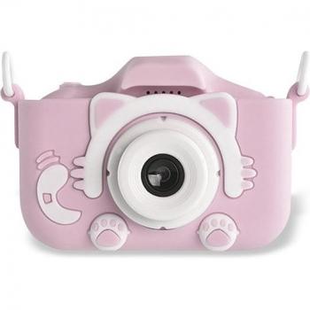 Cámara digital DAM X2 para niños, diseño Gato/Monster, 20mpx de fotos y video, zoom digital 8x, reproductor MP3, juegos, dimensiones 9.5x5x6.5 cm