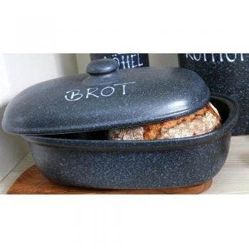Olla para pan Granito 34 x 23 x 17 ovalada