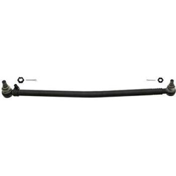 febi bilstein 24168 Drag Link with castle nuts and cotter pins, from steering gear to 1st front axle, pack of one