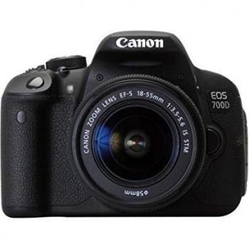 Canon EOS 700D Kit Reflex Digital 18 MP con Lente EF-S 18-55mm - Reacondicionado en Excelente Estado