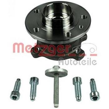 Kit de cojinete de rueda METZGER WM 6687 con rodamientos y buje para eje trasero