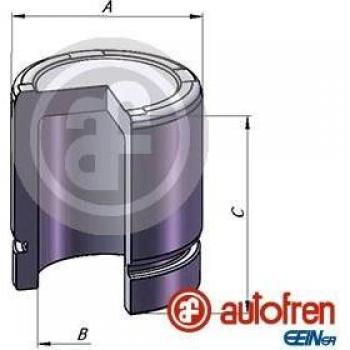 Pistón de cilindro de freno AUTOFREN SEINSA D0-25357, compatible con frenos de disco, fabricado en material resistente a la corrosión, diseño optimizado para un rendimiento eficiente y duradero
