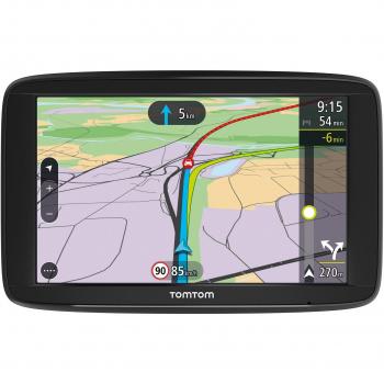 TomTom Car Sat Nav VIA 62, 6 Inch with Handsfree Calling, Traffic via Smartphone and EU Maps, Resistive Screen