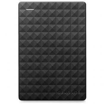 Seagate Expansion Plus Portable - Disco Duro Externo de 2TB, USB 3.0, Color Negro